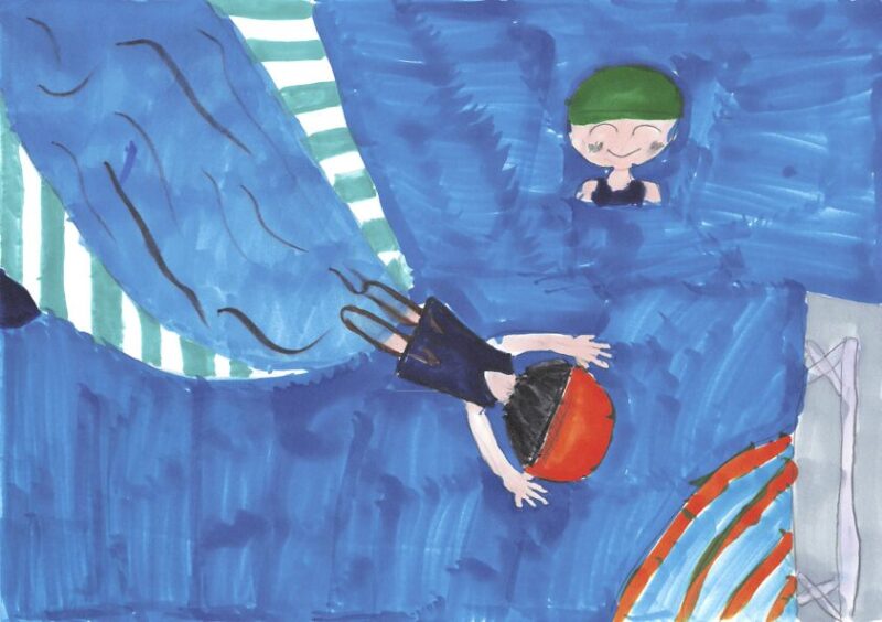 バシャン!たのしい!