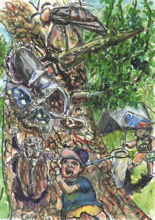 楽しかった昆虫採集